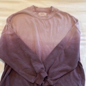 Xirena Purple Ombre Sweatshirt